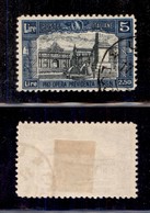 REGNO D'ITALIA - 1926 - 5 Lire + 2,50 Milizia (209) Usato (350) - Other & Unclassified