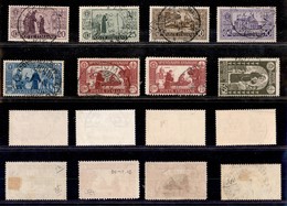 REGNO D'ITALIA - 1931 - S.Antonio (292/299) - Emissione Completa Usata - Diena + Raybaudi (1.100) - Other & Unclassified