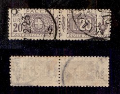 REGNO D'ITALIA - 1922 - Pacchi Postali - 20 Lire (19) Usato (600) - Sonstige & Ohne Zuordnung