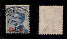 REGNO D'ITALIA - 1921 - BLP - 25 Cent (3) Usato - Diena (350) - Otros & Sin Clasificación