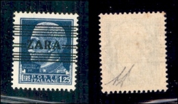 OCCUPAZIONI - ZARA - 1943 - 1,25 Lire (26/II)  - A Rotta - Gomma Originale - Diena (1.300) - Otros & Sin Clasificación