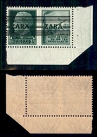 OCCUPAZIONI - ZARA - 1943 - 25 Cent Esercito (28e) - A Tagliata (posizione 50) - Gomma Integra (450) - Other & Unclassified