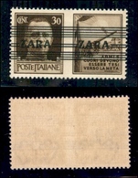 OCCUPAZIONI - ZARA - 1943 - 30 Cent Esercito (32/II+III) - A Diverse - Gomma Integra (450) - Otros & Sin Clasificación