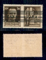 OCCUPAZIONI - ZARA - 1943 - 30 Cent Aviazione (33/II+IV) - A Diverse - Gomma Integra (450) - Otros & Sin Clasificación