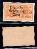 OCCUPAZIONI - ZARA - 1943 - Espressi - 2,50 Lire (2) - Prima A Con Punto - Gomma Integra - Non Catalogato (375+) - Otros & Sin Clasificación