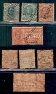 LEVANTE - LA CANEA - 1900/1907 - Specimen - 4 Valori (1+5+6+1 Espressi) - Gomma Originale - Rarissimo Insieme - Cert. Di - La Canea