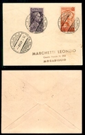 COLONIE - AFRICA ORIENTALE ITALIANA - Posta Militare 1056 - 50 Cent (10) + 10 Cent Triennale (28) - Busta Per Mogadiscio - Sonstige & Ohne Zuordnung