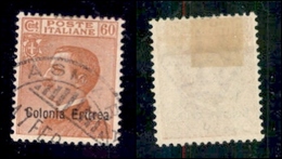 COLONIE - ERITREA - 1928/1929 - 60 Cent Michetti (124) - Usato (380) - Eritrea