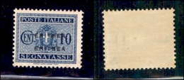 COLONIE - ERITREA - 1934 - Segnatasse - 10 Cent (27b) Con Doppia Soprastampa - Molto Bello (750) - Eritrea