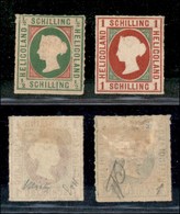 ESTERO - GERMANIA  - Heligoland - 1867 - 1/2 Schilling (1) + 1 Schilling (2) - Da Esaminare - Otros & Sin Clasificación