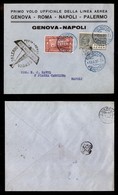 POSTA AEREA  - 1926 (13 Aprile) - Genova Napoli (1553) - Altri & Non Classificati