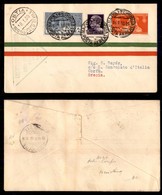 POSTA AEREA  - 1930 (19 Gennaio) - Ostia/Napoli Corfù (2065) - 11 Volati - Otros & Sin Clasificación