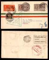 POSTA AEREA  - 1930 (25 Gennaio) - Napoli Marsiglia - (2071 Nota) - Aero Club De Provence - 6 Volati - Sonstige & Ohne Zuordnung