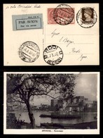 POSTA AEREA  - 1930 (3 Marzo) - Brindisi Rodi (2098) - 8 Cartoline Volate - Otros & Sin Clasificación