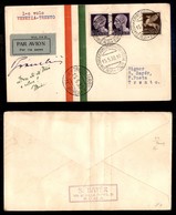 POSTA AEREA  - 1930 (15 Maggio) - Venezia Trento (2156) - Autografo Del Pilota Su 9 Dei 52 Volati - Sonstige & Ohne Zuordnung