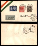 POSTA AEREA  - 1930 (12 Agosto) - Rodi Castelrosso (2218) - 25 Volati - Sonstige & Ohne Zuordnung