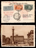 POSTA AEREA  - 1931 (1 Aprile) - Roma Berlino (2339/2340 - Nota) - Roma Centro (cartolina) - Ferrarin - Unica - Sonstige & Ohne Zuordnung