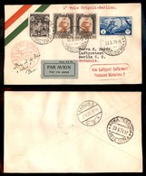 POSTA AEREA  - 1931 (1 Aprile) - Tripoli Berlino (2340 - Nota) - Ferrarin - Non Danneggiata Nel Crash - Sonstige & Ohne Zuordnung