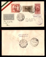 POSTA AEREA  - 1932 (5 Giugno) - Caprera Roma (2698) - Inoltro Ritardato - 100 Volati - Other & Unclassified