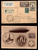 POSTA AEREA  - 1933 (17/27 Maggio) - Zeppelin - Asmara (Port Taufiq) Friedrichshafen - Andere & Zonder Classificatie