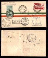 POSTA AEREA  - 1933 (15 Aprile/20 Maggio) . Tripoli (Roma) Zurigo (2837) - Mittelholzer - Roma 21.5.33 - 10 Volati - Otros & Sin Clasificación