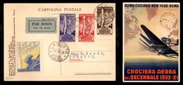 POSTA AEREA  - 1933 (22 Agosto) - Lagosta Durazzo (3048) - 38 Volati - Other & Unclassified