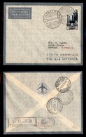 POSTA AEREA  - 1935 (26 Novembre) - Asmara Bengasi (3357) - 10 Volati - Otros & Sin Clasificación
