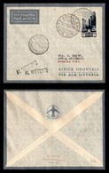 POSTA AEREA  - 1935 (26 Novembre) - Asmara Rocca Littorio (3367) - 10 Volati - Otros & Sin Clasificación