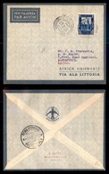 POSTA AEREA  - 1935 (22 Dicembre) - Mogadiscio Alessandria (3503) - 10 Volati - Otros & Sin Clasificación