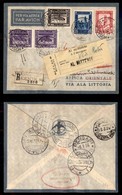 POSTA AEREA  - 1935 (22 Dicembre) - Mogadiscio Bengasi (3506) - Raccomandato - Raro - 10 Volati - Otros & Sin Clasificación