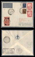 POSTA AEREA  - 1936 (18 Maggio) - Addis Abeba Roma- Mista Eritrea Somalia + Etiopia - Molto Raro - Otros & Sin Clasificación