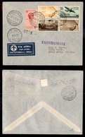 POSTA AEREA  - 1936 (1 Settembre) - Roma Addis Abeba (3583) - Raccomandato - 12 Volati - Otros & Sin Clasificación