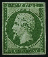 * N°12 5c Vert - TB - 1853-1860 Napoleon III