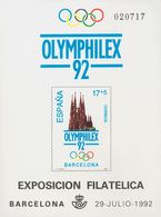 **26P. 1992. Prueba De Lujo. OLYMPHILEX 92. MAGNIFICA. Edifil 2018: 18 Euros - Other & Unclassified