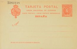 (*)EP47. 1904. 10 Cts Rojo Sobre Tarjeta Entero Postal. MAGNIFICA. Edifil 2018: 27,5 Euros - Otros & Sin Clasificación