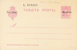 (*)EP66. 1931. 15 Cts Violeta Sobre Tarjeta Entero Postal. MAGNIFICA. Edifil 2018: 102 Euros - Otros & Sin Clasificación