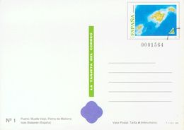 **EP1/24M. 1995. Juego Completo (veinticuatro Tarjetas) LAS TARJETAS DEL CORREO, De Canarias Y Baleares. MUESTRA (arco). - Sonstige & Ohne Zuordnung