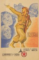 (*). 1937. Tarjeta Postal (excepcionalmente Bien Conservada) De Campaña Del Comisariado De Guerra "MADRES, HERMANAS, NOV - Autres & Non Classés