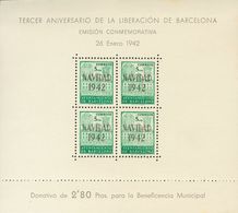 **40/41. 1942. Hojas Bloque. MAGNIFICAS. Edifil 2018: 145 Euros - Other & Unclassified