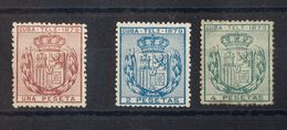 (*)46/48. 1879. Serie Completa. Muy Bien Centrada. MAGNIFICA. Edifil 2018: 30 Euros - Cuba (1874-1898)