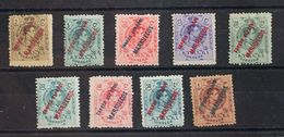 */(*)1/9. 1909. Serie Completa. BONITA. Edifil 2018: 140 Euros - Maroc Espagnol