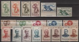 Madagascar 19 Timbres Neufs N° 300 / 318 - Unused Stamps