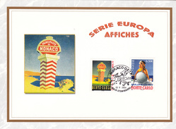 MONACO    2004  Encart  Y.T. N° 2437  2438  Oblitéré - Used Stamps