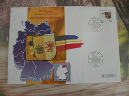 Télécartes Neuf FDC > Régionales Et Armoiries - Mecklenburg Vorpommern - 17.6.1993 - FDC 1er Jour - R-Series : Regionales