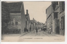 89 - Yonne _ Vileperot Route De Fay  177hab (animée ) - Autres & Non Classés