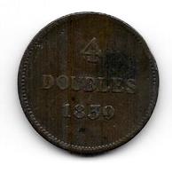 4 Doubles 1830 Guernesey - Guernsey