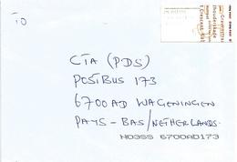 Netherlands 2006 Meter Hytech "TPGPOST" Straight Edges EMA Cover - Máquinas Franqueo (EMA)