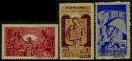 ROMANIA, Winter Help, (*) MNG, F/VF - Steuermarken