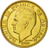 Monnaie, Monaco, Rainier III, 50 Francs, 1950, Paris, ESSAI, SPL - 1949-1956 Old Francs