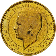 Monnaie, Monaco, Rainier III, 10 Francs, 1950, Paris, ESSAI, SUP+ - 1949-1956 Alte Francs